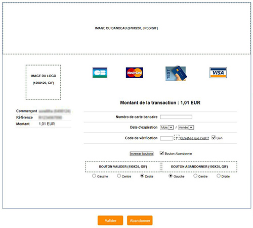 Parametrer La Personnalisation De La Page De Paiement Couleur Visuels Parametrer La Personnalisation De La Page De Paiement Couleur Visuels